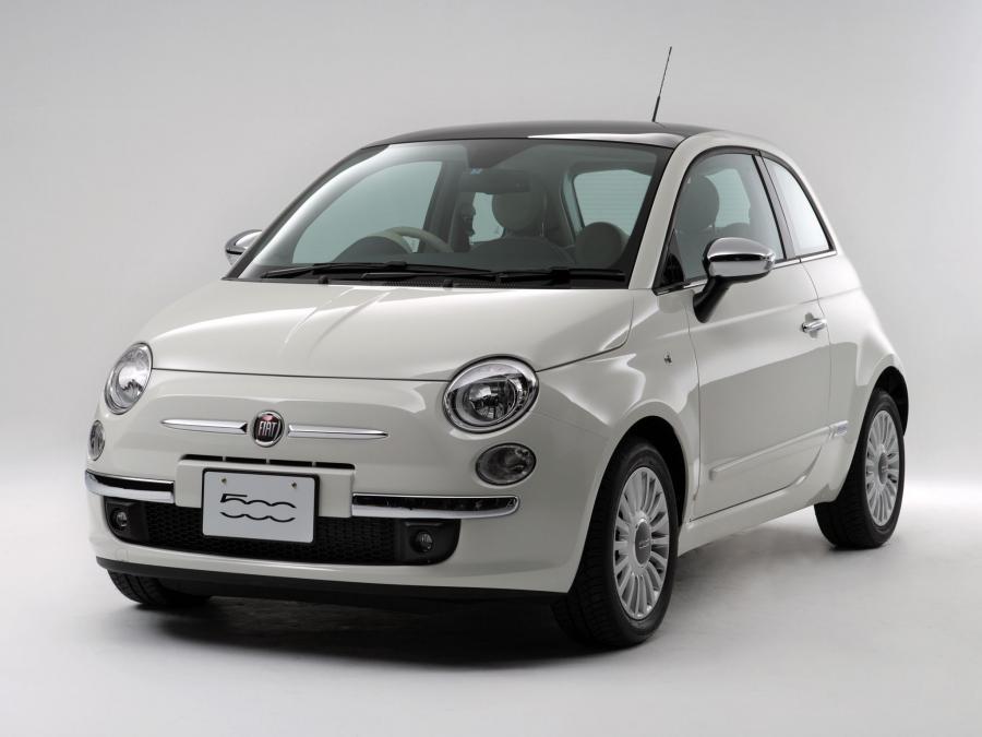  Fiat 500 Lounge 2008 года  (JP) (фото 1 из 7)